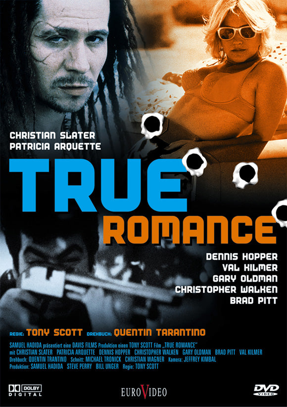 True Romance Movie Poster Print featuring iconic film art