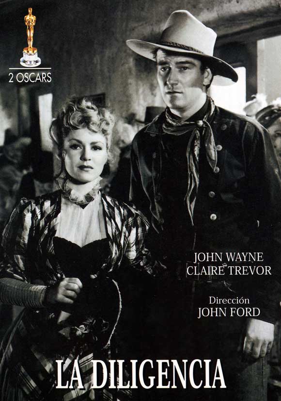 Stagecoach Movie Poster Print showcasing classic film art