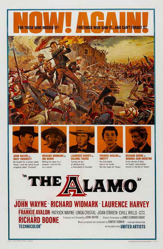 The Alamo Movie Poster Print showcasing a historical cinematic scene.