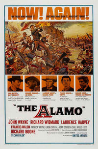 The Alamo Movie Poster Print showcasing a historical cinematic scene.
