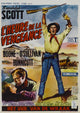The Tall T Movie Poster Print showcasing classic western cinema.