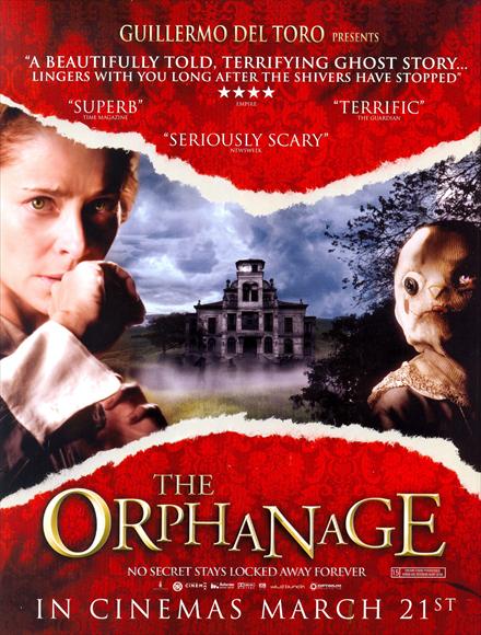 The Orphanage Movie Poster Print showcasing haunting horror art.