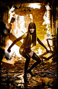 Watchmen Movie Poster Print featuring iconic superhero artwork