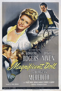 Magnificent Doll Movie Poster Print showcasing cinematic art.
