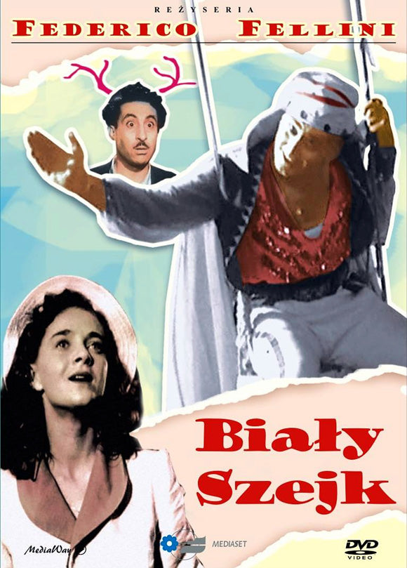 The White Sheik Movie Poster Print showcasing classic cinema art.