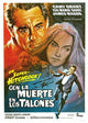 North by Northwest Movie Poster Print featuring classic film design