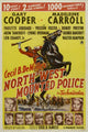 North West Mounted Police Movie Poster Print showcasing historical significance.