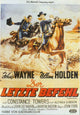 The Horse Soldiers movie poster print showcasing a classic film scene.