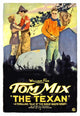 The Texan Movie Poster Print featuring Wild West theme.