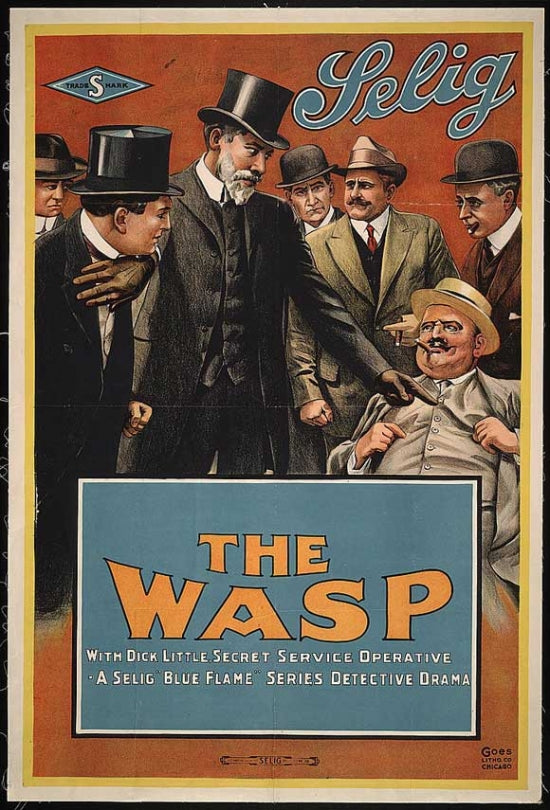The Wasp Movie Poster Print - Stunning visual art for home decor.