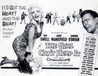 The Girl Can't Help It Movie Poster Print featuring classic cinema art.