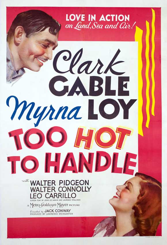Too Hot to Handle Movie Poster Print showcasing vibrant colors and dynamic imagery.