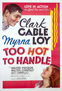Too Hot to Handle Movie Poster Print showcasing vibrant colors and dynamic imagery.