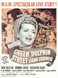 Green Dolphin Street Movie Poster Art Print showcasing vintage cinema.