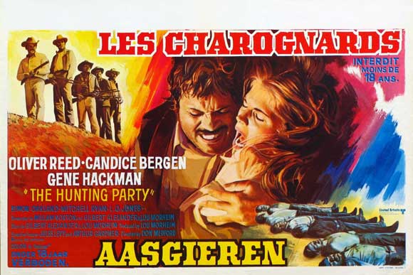 The Hunting Party Movie Poster Print showcasing thrilling cinematic design.
