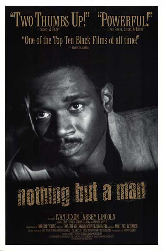 Nothing But a Man movie poster print showcasing powerful film themes.