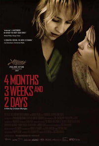 4 Months, 3 Weeks and 2 Days Movie Poster Print showcasing emotional storytelling.