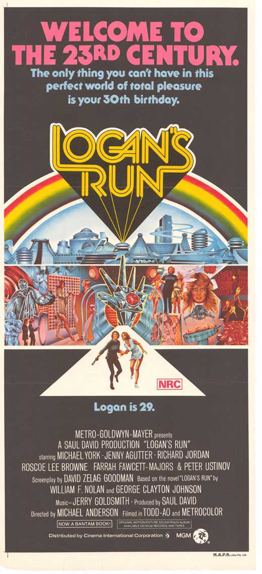 Logan's Run Movie Poster Print - 27x40 | Posterazzi