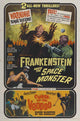 Frankenstein Meets the Space Monster Movie Poster Print showcasing classic horror art.