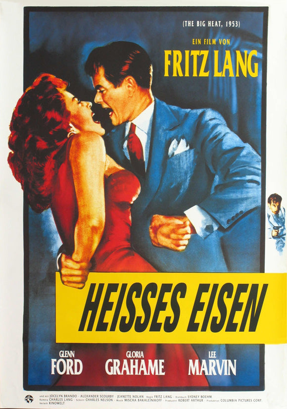 The Big Heat Movie Poster Print showcasing classic film art.