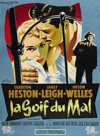 Touch of Evil Movie Poster Print showcasing classic film noir art