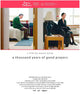 A Thousand Years of Good Prayers movie poster print featuring cinematic imagery.