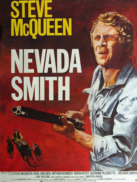 Nevada Smith Movie Poster Print showcasing classic film art.