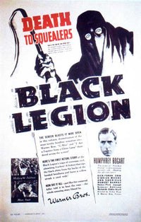 Black Legion Movie Poster Print showcasing classic cinema artwork.