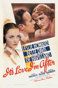 It's Love I'm After Movie Poster Print showcasing romance and cinematic beauty.