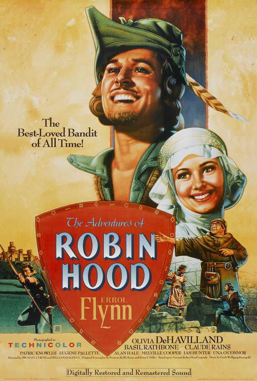 The Adventures of Robin Hood Movie Poster Print (27x40)