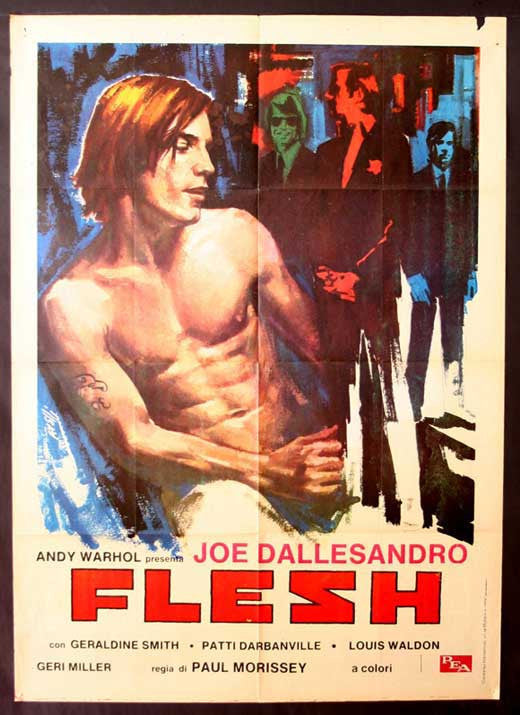 Andy Warhol's Flesh Movie Poster Print - 27 x 40
