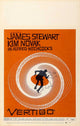 Vertigo Movie Poster Print featuring classic Alfred Hitchcock film imagery.