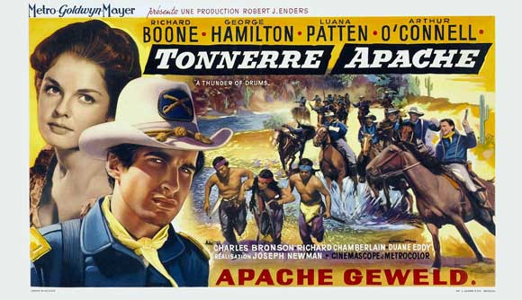 Thunder of Drums Movie Poster Print featuring dynamic cinematic artwork.
