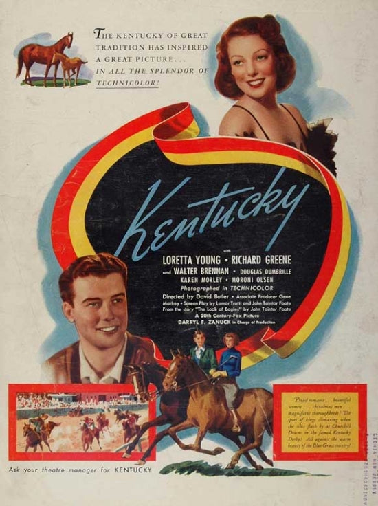Kentucky Movie Poster Print showcasing the beauty of Kentucky's landscapes.