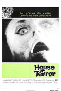 House of Terror Movie Poster Print - Horror Artwork