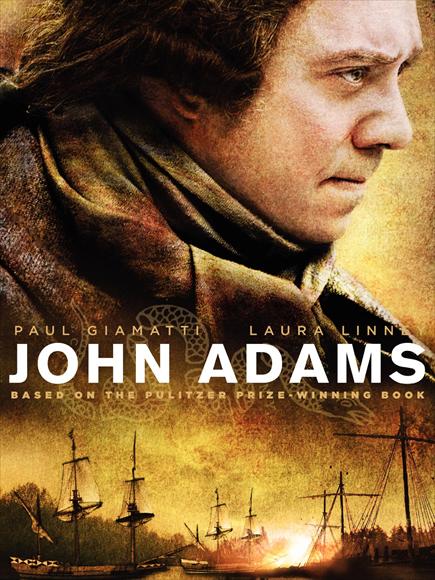 John Adams Movie Poster Print showcasing historical art.