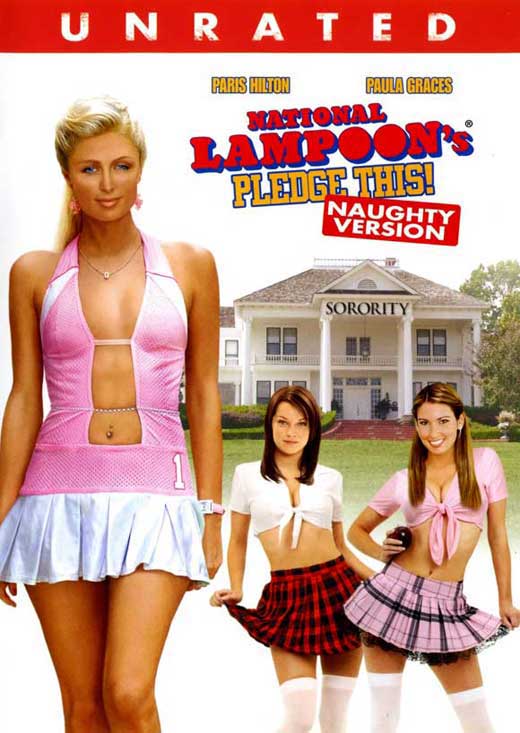 Pledge This! Movie Poster Print featuring vibrant colors and humorous design.
