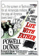 Life with Father Movie Poster Print featuring classic film characters.