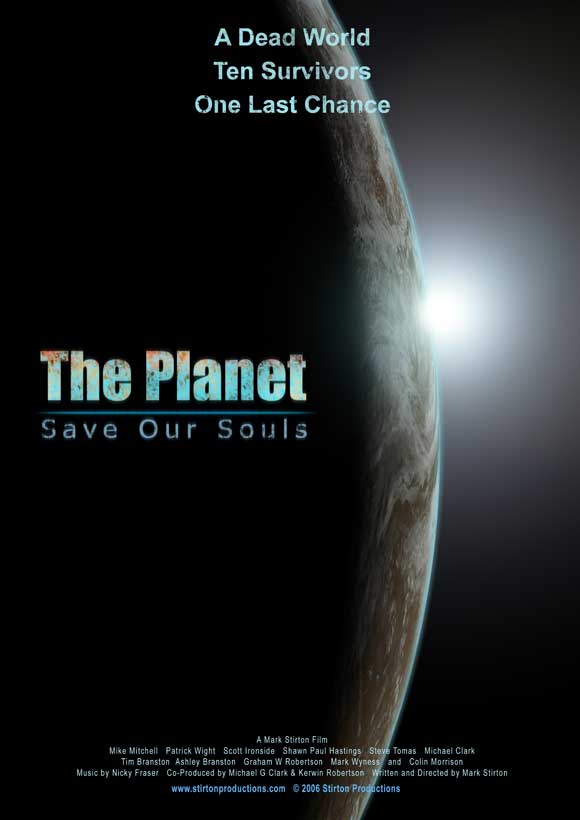 The Planet Movie Poster Print showcasing vibrant colors and cinematic art.