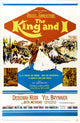 The King and I Movie Poster Print showcasing vibrant colors and classic design.