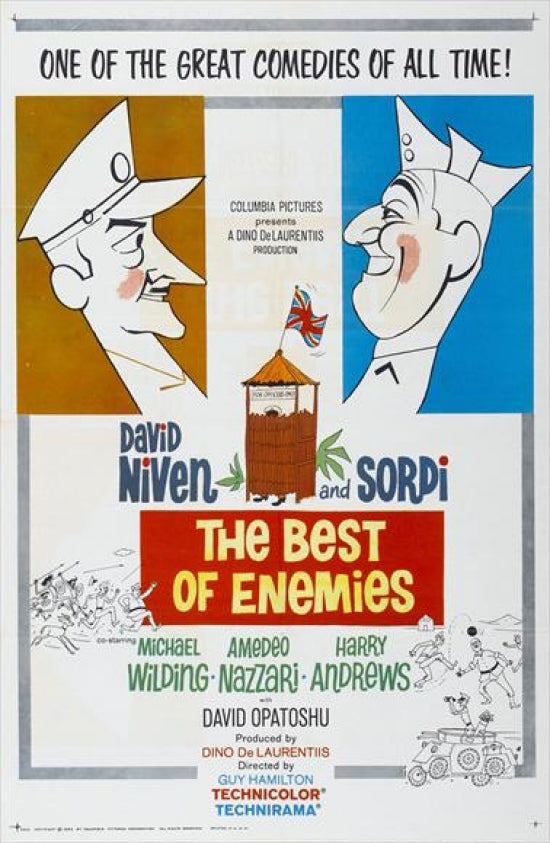 The Best of Enemies Movie Poster Print showcasing themes of courage and unity.