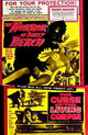 Horror of Party Beach Movie Poster Print featuring classic horror imagery.