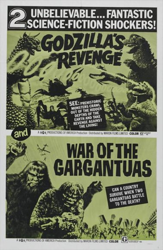 All Monsters on Parade Movie Poster Print showcasing whimsical monsters.