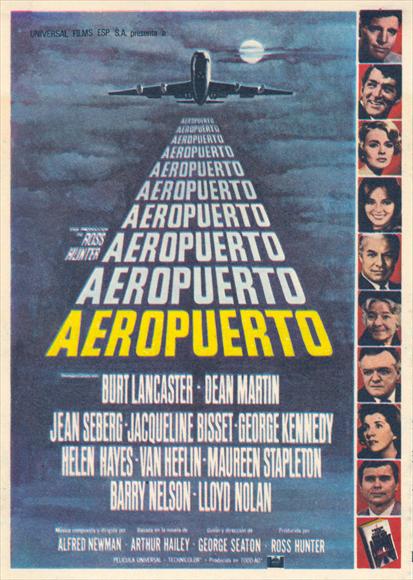 Airport Movie Poster Print featuring classic film art.