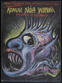 King Solomon's Mines Movie Poster Print featuring vibrant colors and classic design.