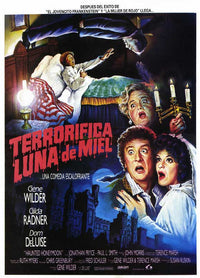Haunted Honeymoon Movie Poster Print showcasing classic comedy artwork.