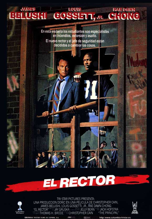 The Principal Movie Poster Print showcasing vibrant colors and classic design.