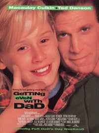 Getting Even with Dad Movie Poster Print featuring iconic comedy art.