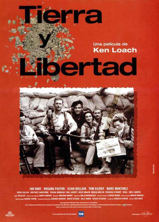 Land and Freedom Movie Poster Print showcasing the film's powerful themes.
