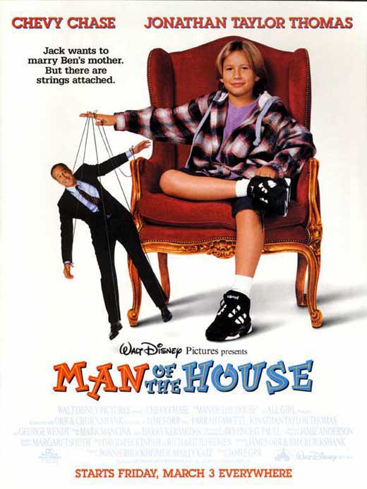 Man of the House Movie Poster Print featuring vibrant colors and cinematic design.
